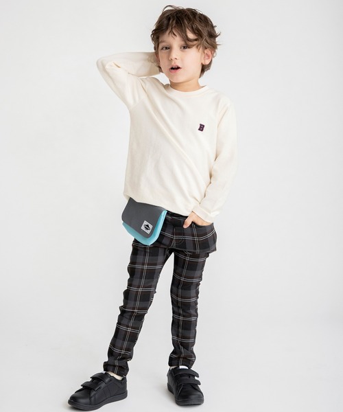 BRANSHES(ブランシェス)の「【あったか】プレミアムストレッチ裏起毛パンツ(チノパンツ・キッズ・ブラック/ネイビー/グレー/ベージュ・100/110/150/140/90/120/130)」の18枚目の写真