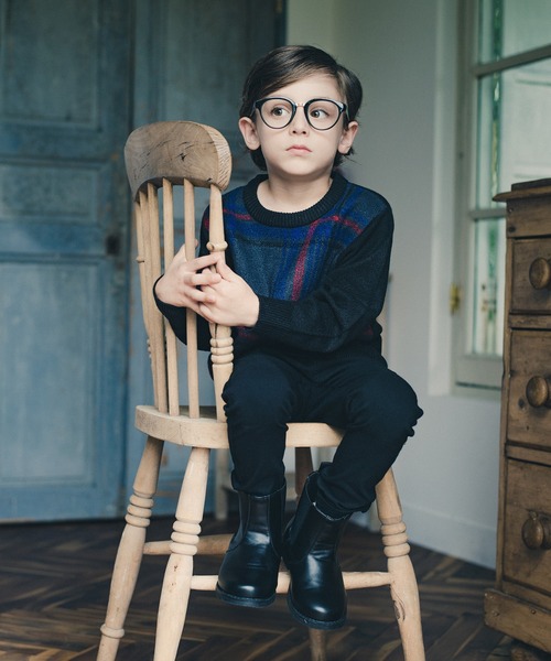 BRANSHES(ブランシェス)の「【あったか】プレミアムストレッチ裏起毛パンツ(チノパンツ・キッズ・ブラック/ネイビー/グレー/ベージュ・100/110/150/140/90/120/130)」の13枚目の写真