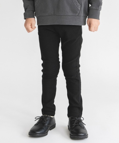 BRANSHES(ブランシェス)の「【あったか】プレミアムストレッチ裏起毛パンツ(チノパンツ・キッズ・ブラック/ネイビー/グレー/ベージュ・100/110/150/140/90/120/130)」の5枚目の写真
