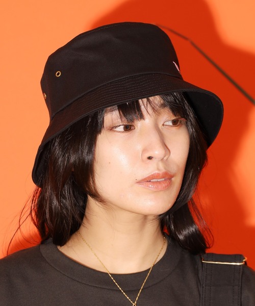 THRASHER（スラッシャー）の「【ROOPTOKYO別注】THRASHER/スラッシャー コットンシンプルバケットハット MAGLOGO ワンポイント 刺繍 ロゴ（ハット・メンズ・ブラック/ベージュ・FREE）」の15枚目の写真