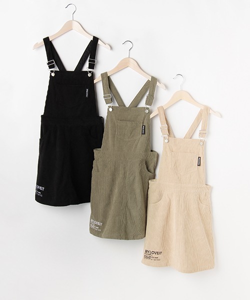 by LOVEiT(バイラビット)の「ジャンパースカート(ジャンパースカート・キッズ・ブラック/カーキ/ベージュ・130cm/140cm/150cm/160cm/120cm)」の17枚目の写真