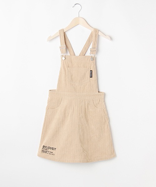 by LOVEiT(バイラビット)の「ジャンパースカート(ジャンパースカート・キッズ・ブラック/カーキ/ベージュ・130cm/140cm/150cm/160cm/120cm)」の4枚目の写真