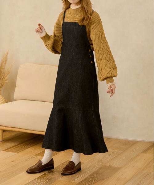 Ambre Neige(アンブルネージュ)の「アミスリーブニット/【WEB/EC限定商品】(ニット/セーター・レディース・ブラック/ダークブラウン/アイボリー/ライトベージュ・FREE)」の13枚目の写真