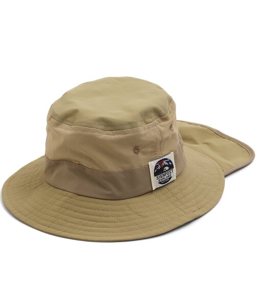 F.O.KIDS（エフオーキッズ）の「アウトドアハット（ハット・キッズ・ベージュ/オレンジ/ネイビー/ブルー/グリーン・52/54/50/48/56）」の2枚目の写真