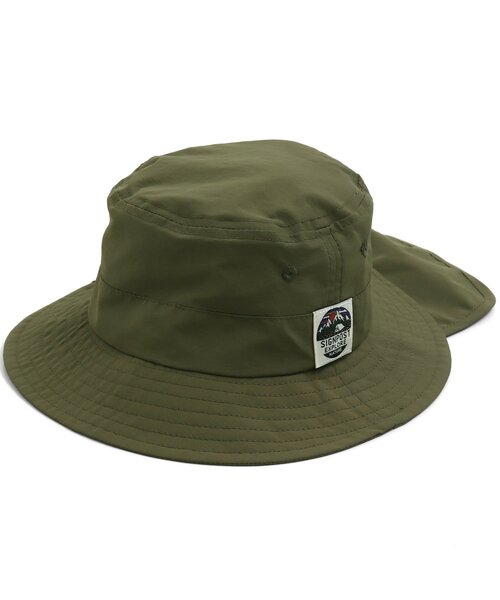 F.O.KIDS（エフオーキッズ）の「アウトドアハット（ハット・キッズ・ベージュ/オレンジ/ネイビー/ブルー/グリーン・52/54/50/48/56）」の3枚目の写真