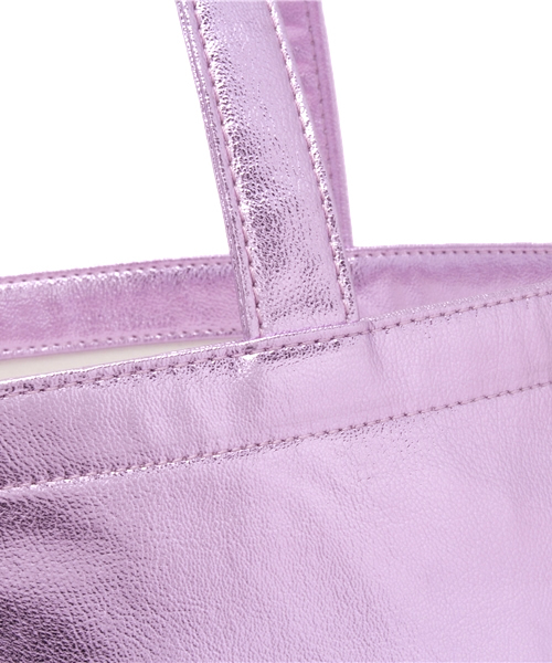 WEGO(ウィゴー)の「WEGO/ハートウィンドウトートバッグ(トートバッグ・レディース・サックスブルー/ピンク/シルバー・FREE)」の6枚目の写真