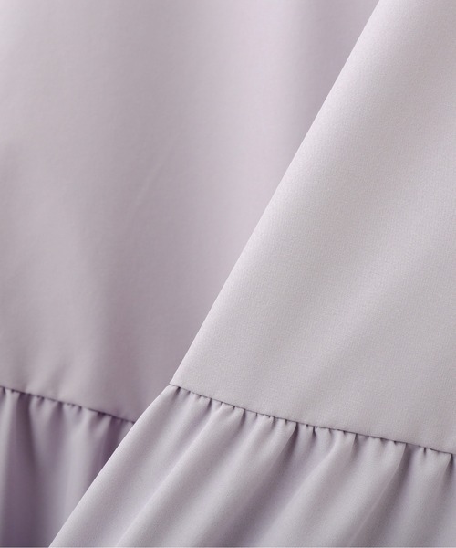 PROPORTION BODY DRESSING（プロポーションボディドレッシング）の「＜Ｅ＞レース襟シャツミニワンピース / 1212147201（ワンピース・レディース・ホワイト/パープル・SMALL/MEDIUM）」の10枚目の写真
