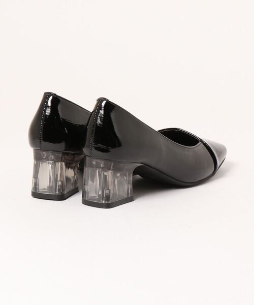 Una gardenia(ウナガルデニア)の「【minia】 クリアヒールパンプス(パンプス・レディース・ベージュ/アイボリー/ブラック・L/M/S/LL)」の4枚目の写真