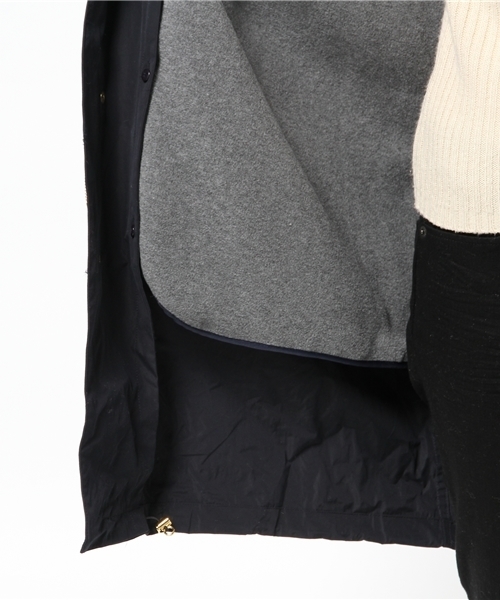 GALLARDAGALANTE(ガリャルダガランテ)の「ライナー付モッズコート(その他アウター・レディース・ネイビー/ライトグレー・FREE)」の11枚目の写真