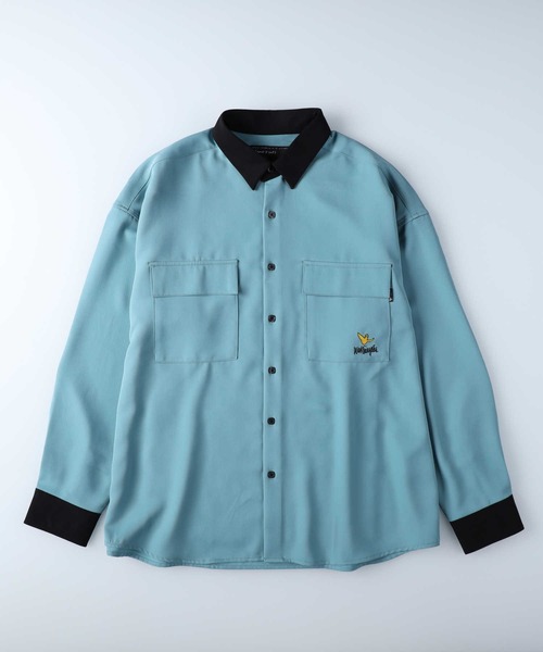 (What it isNt)ART BY MARKGONZALES(ワットイットイズント)の「【(What it isNt)】プリントシャツ(シャツ/ブラウス・メンズ・ケリーグリーン/ブラック/ベージュ・L/M/XL)」の13枚目の写真
