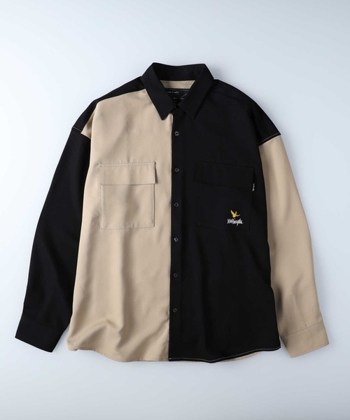 (What it isNt)ART BY MARKGONZALES(ワットイットイズント)の「【(What it isNt)】プリントシャツ(シャツ/ブラウス・メンズ・ケリーグリーン/ブラック/ベージュ・L/M/XL)」の19枚目の写真