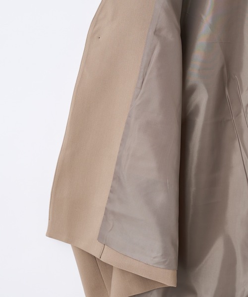 CIAOPANIC（チャオパニック）の「【セットアップで着用可能】TRノーカラー比翼ジャケット（ノーカラージャケット・メンズ・ブラック/ベージュ/グレー・MEDIUM/LARGE）」の11枚目の写真