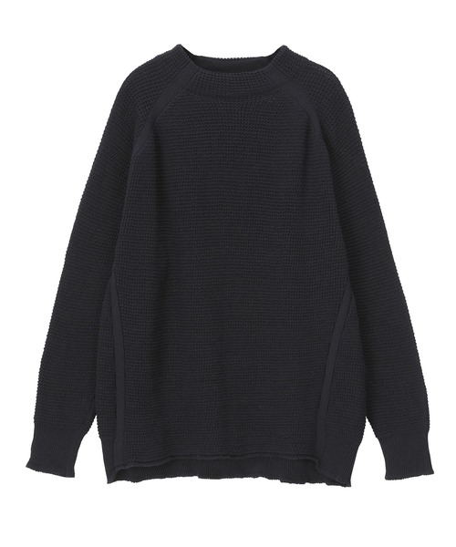 Plantation(プランテーション)の「コットンリブニット(ニット/セーター・レディース・ベージュ/ネイビー/イエロー・M size)」の20枚目の写真