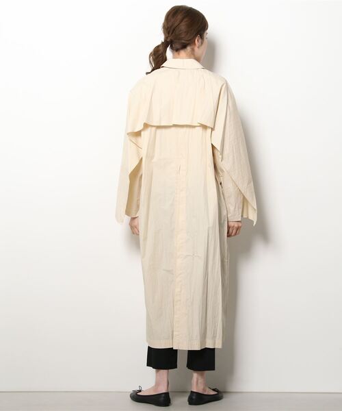 ジャケット・アウター CLANE BACK FRILL SINGLE COAT CLANE BACK FRILL SINGLE COAT 【公式通販】