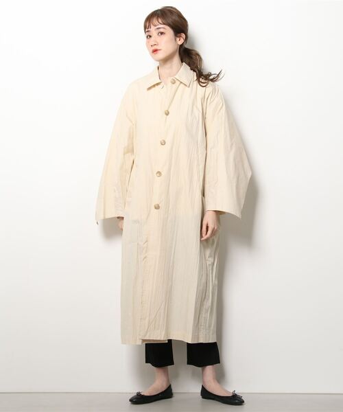 ジャケット・アウター CLANE BACK FRILL SINGLE COAT CLANE BACK FRILL SINGLE COAT 【公式通販】