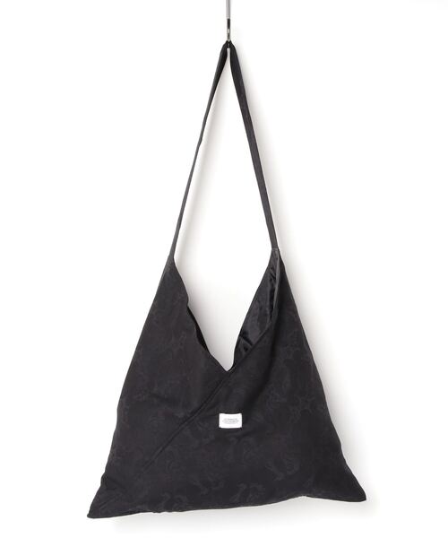 BEDWIN & THE HEARTBREAKERS（ベドウィン アンド ザ ハートブレイカーズ）の「JACQUARD BAG "KASAYA"（ショルダーバッグ・メンズ・ブラック/グリーン・FREE）」の8枚目の写真