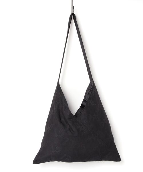 BEDWIN & THE HEARTBREAKERS（ベドウィン アンド ザ ハートブレイカーズ）の「JACQUARD BAG "KASAYA"（ショルダーバッグ・メンズ・ブラック/グリーン・FREE）」の6枚目の写真