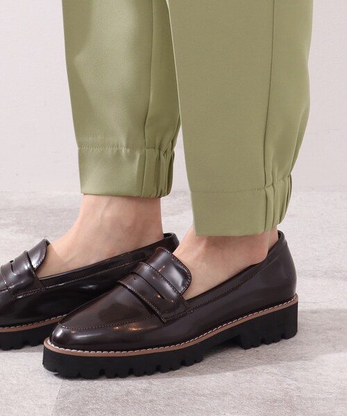 DRESKIP（ドレスキップ）の「◆とろみジョガ－パンツ（その他パンツ・レディース・ライトグレー/ブラック/オリーブ・02/03/04）」の9枚目の写真