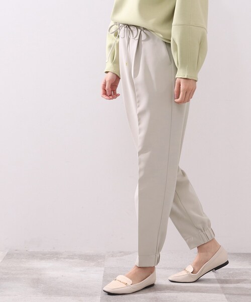 DRESKIP（ドレスキップ）の「◆とろみジョガ－パンツ（その他パンツ・レディース・ライトグレー/ブラック/オリーブ・02/03/04）」の12枚目の写真