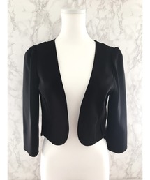 Placebo（プラシーボ）の「ペプラムノーカラージャケット（ノーカラージャケット）」