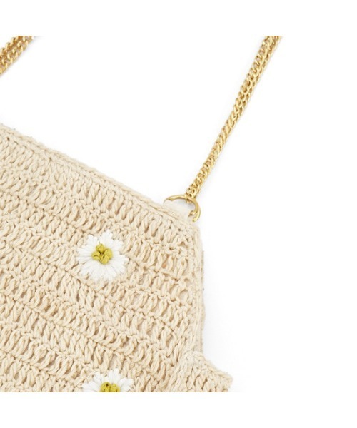 flower（フラワー）の「フラワーシャワーバッグ（ショルダーバッグ・レディース・アイボリー・FREE）」の6枚目の写真