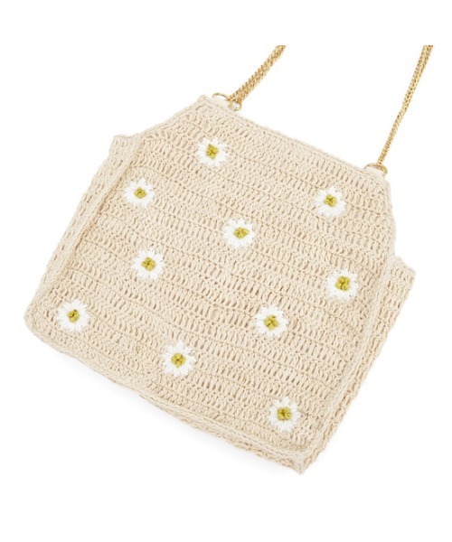 flower（フラワー）の「フラワーシャワーバッグ（ショルダーバッグ・レディース・アイボリー・FREE）」の7枚目の写真