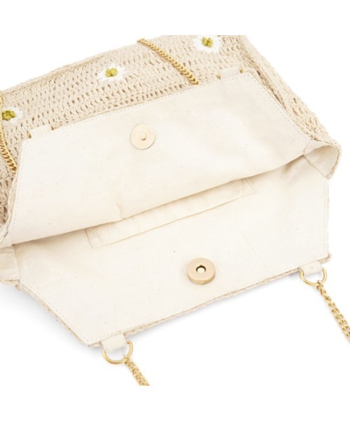 flower（フラワー）の「フラワーシャワーバッグ（ショルダーバッグ・レディース・アイボリー・FREE）」の11枚目の写真