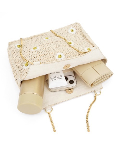 flower（フラワー）の「フラワーシャワーバッグ（ショルダーバッグ・レディース・アイボリー・FREE）」の14枚目の写真