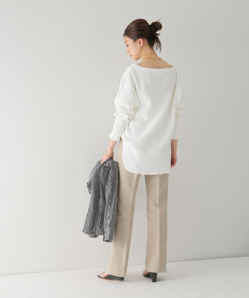 Plage  Slow waffle プルオーバー plage（プラージュ）の「Slow waffle プルオーバー◇（Tシャツ
