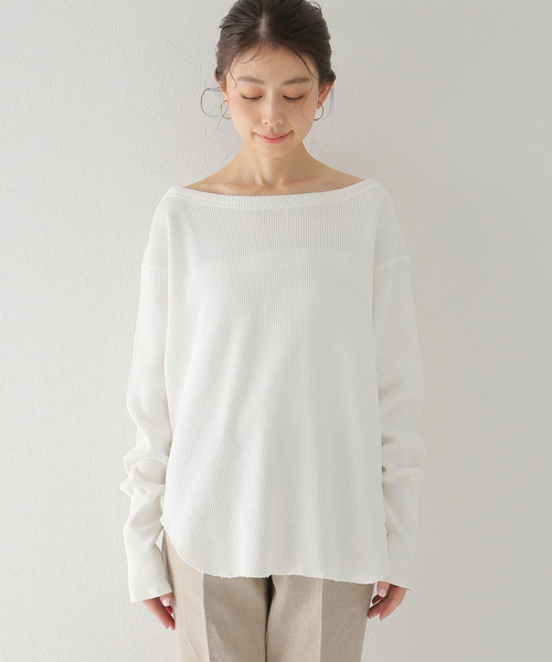 Plage  Slow waffle プルオーバー plage（プラージュ）の「Slow waffle プルオーバー◇（Tシャツ