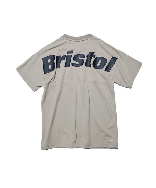 F.C.Real Bristol（エフシーレアルブリストル）の「BIG LOGO WIDE TEE（Tシャツ/カットソー・キッズ・ライトブルー/ホワイト/ベージュ/ブラック・LARGE/MEDIUM/SMALL）」の3枚目の写真