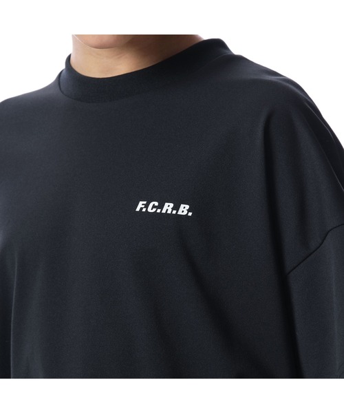 F.C.Real Bristol（エフシーレアルブリストル）の「BIG LOGO WIDE TEE（Tシャツ/カットソー・キッズ・ライトブルー/ホワイト/ベージュ/ブラック・LARGE/MEDIUM/SMALL）」の8枚目の写真