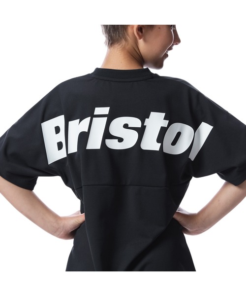 F.C.Real Bristol（エフシーレアルブリストル）の「BIG LOGO WIDE TEE（Tシャツ/カットソー・キッズ・ライトブルー/ホワイト/ベージュ/ブラック・LARGE/MEDIUM/SMALL）」の9枚目の写真