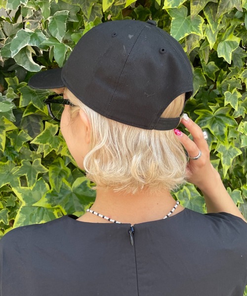 CIAOPANIC(チャオパニック)の「イニシャルキャップ(キャップ・レディース・ダークグリーン/ベージュ/ネイビー/サーモンピンク/グリーン/ピンク/ブラック・FREE)」の17枚目の写真