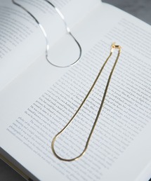 JEANASIS | 【SILVER】Snake necklace/272372(ネックレス)