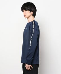 BRIEFING（ブリーフィング）の「MENS SIDE LINE CREW NECK