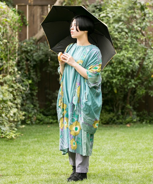 カヤ（カヤ）の「【カヤ】-SHIKI-四季 春風日傘 晴雨兼用（長傘・レディース・ネイビー/イエロー/ブルー/グリーン/イエロー系その他/ブルー系その他/レッド/バイオレット・FREE）」の18枚目の写真