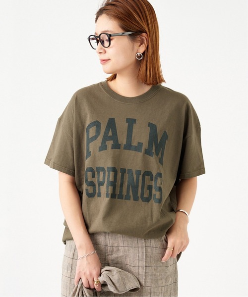 JOURNAL STANDARD(ジャーナルスタンダード)の「■ラウンドヘムロゴTシャツ(Tシャツ/カットソー・レディース・ブラック/ホワイト/カーキ・FREE)」の20枚目の写真
