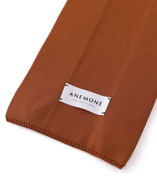 ANEMONE（アネモネ）の「シンプルニットのトートバッグ[S]（トートバッグ・レディース・ライトイエロー/ラベンダー/エメラルド/アイボリー/オレンジ/ライトピンク/ブラウン・FREE）」の16枚目の写真