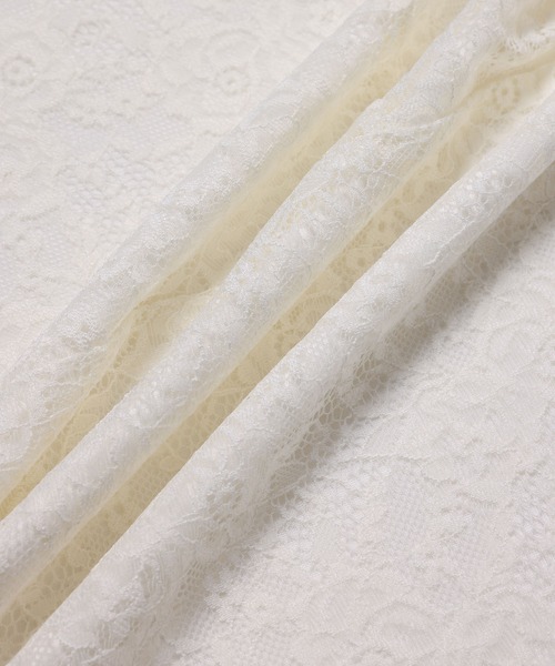 ROPE' PICNIC（ロペピクニック）の「前後2WAY総レースインナー（タンクトップ・レディース・ホワイト/ブラック/グレー・38/40）」の12枚目の写真