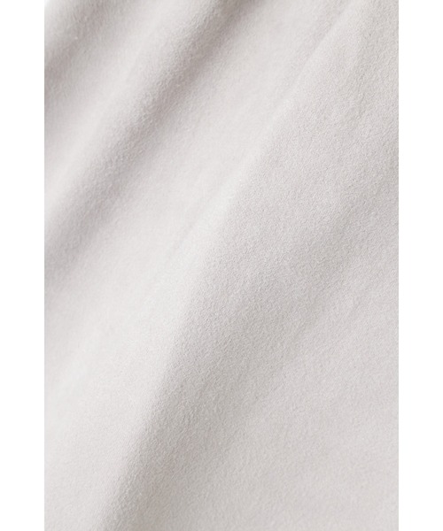 HIGH STREET（ハイストリート）の「HIGH STREET∴ポリエステルスエード七分袖ウエスタン風シャツ（シャツ/ブラウス・メンズ・アイボリー/ピンク/グレー系その他・L/M/S）」の8枚目の写真