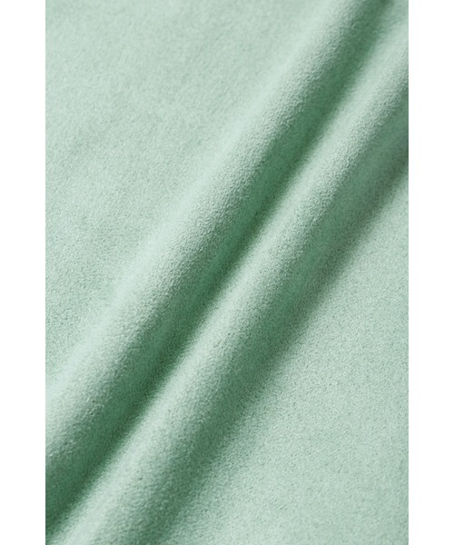 HIGH STREET（ハイストリート）の「HIGH STREET∴ポリエステルスエード七分袖ウエスタン風シャツ（シャツ/ブラウス・メンズ・アイボリー/ピンク/グレー系その他・L/M/S）」の14枚目の写真