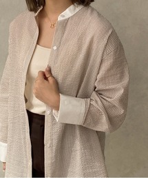 【apres jour clair】アソートバンドカラーシャツ【ZOZOTOWN限定アイテム】