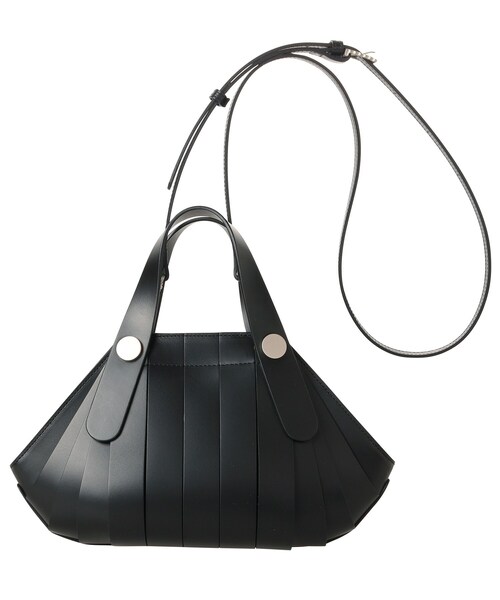 HIROKO HAYASHI（ヒロコハヤシ）の「◆OSSO VIVO(オッソ ヴィーヴォ)2wayバッグ（ハンドバッグ・レディース・オフホワイト/ブラック/グリーン/ブルー・00）」の5枚目の写真