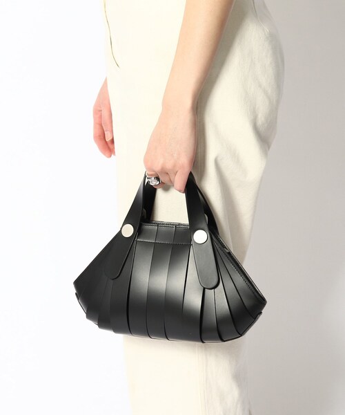 HIROKO HAYASHI（ヒロコハヤシ）の「◆OSSO VIVO(オッソ ヴィーヴォ)2wayバッグ（ハンドバッグ・レディース・オフホワイト/ブラック/グリーン/ブルー・00）」の19枚目の写真