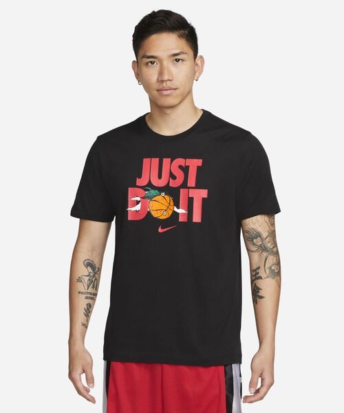 ナイキ 'ジャスト ドゥ イット' バスケットボール Tシャツ 夏服 / NIKE 'JUST DO IT' MEN'S BASKETBALL T-SHIRT ナイキ 'ジャスト ドゥ イット' バスケットボール Tシャツ 夏服 / NIKE 'JUST DO IT' MEN'S BASKETBALL T-SHIRT