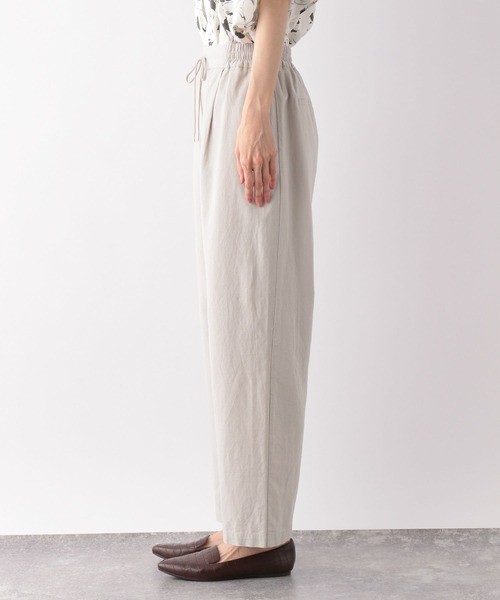 GLOBAL WORK（グローバルワーク）の「フレンチリネン混イージーパンツ/272404（その他パンツ・レディース・ブラック/オレンジ/グレイッシュベージュ/グリーン/ダークブラウン・MEDIUM/LARGE/SMALL）」の17枚目の写真