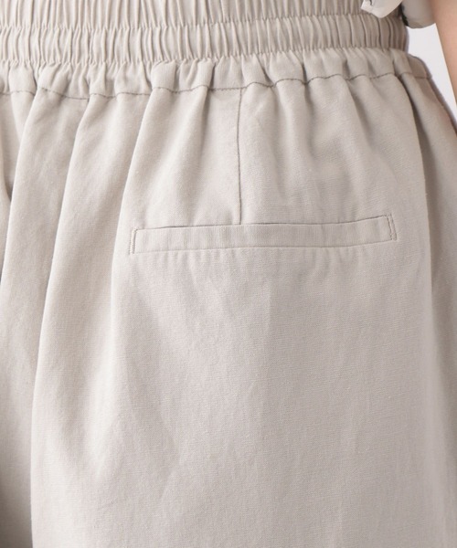 GLOBAL WORK（グローバルワーク）の「フレンチリネン混イージーパンツ/272404（その他パンツ・レディース・ブラック/オレンジ/グレイッシュベージュ/グリーン/ダークブラウン・MEDIUM/LARGE/SMALL）」の22枚目の写真