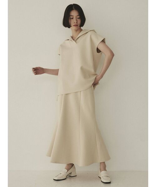 COTORICA（コトリカ）の「フレンチスリーブパーカ【セットアップ対応】（パーカー・レディース・アイボリー/ブラック/ブルー・SMALL/MEDIUM）」の15枚目の写真