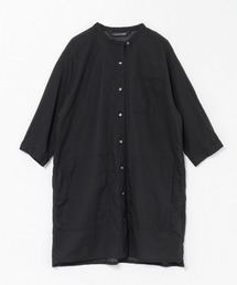 mizuiro ind スタンドカラーポケットデザインチュニック